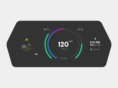 Car Interface dailyui design graphic illustration ui ux