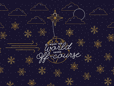 Christmas Series Branding advent advent series christmas christmas branding christmas design christmas gold christmas series church church branding church christmas gold gold foil hand lettering invitation script script lettering