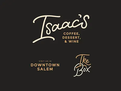 Unused Concept branding coffee dessert hand lettering identity logo restaurant script type typography wine