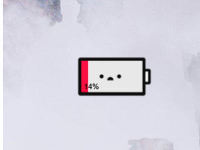 Cute Battery battery customize cute desktop gadget kawaii minimal rainmeter ui ui design widget windows