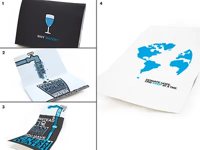 Charity Water Poster charitywater design illustration design print design water