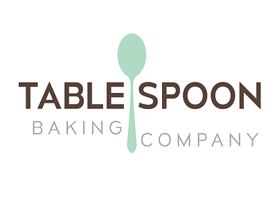 Tablespoon Baking Company logo design logo typography