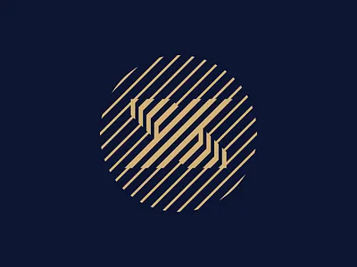 X2 Monogram Drbbbl 3d gold illusion lines logo logotype mark modernism monogram symbol x