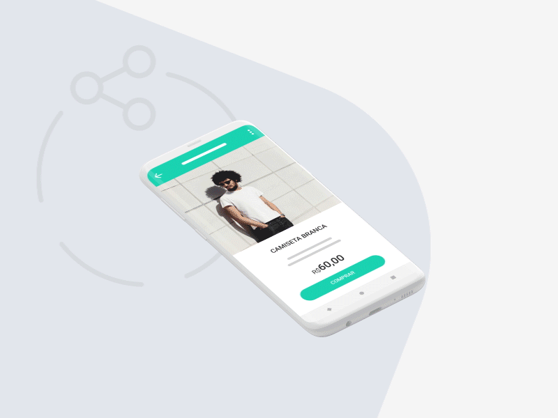 Digital Payment concept motion payment ui