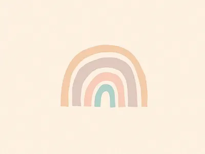 Rainbow Color Study colors hand drawn icon illustration rainbow rainbow illustration