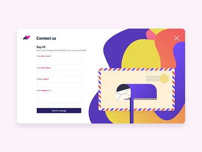Witty Manager Contact Page branding clean contact page contact us crm design flat helpdesk hr system human resource illustration minimal posbang project management project management tool ui ux web witty witty manager
