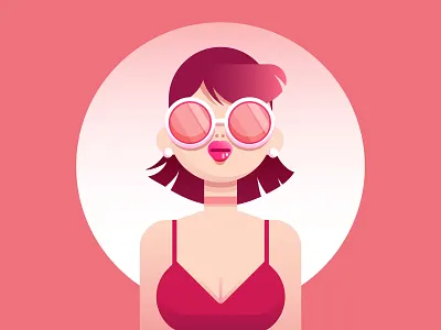 Fresh Gucci Gradient character character design flat illustration vector vector art