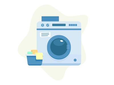 Washing Machine electronic graphic design illustration motion graphic washing machine