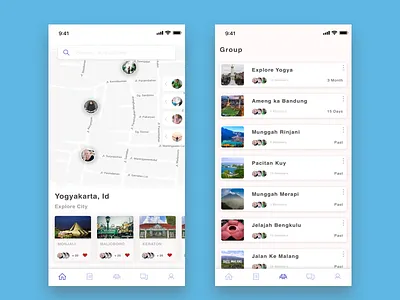 Group Traveling explore group ios list maps travel