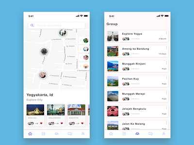 Group Traveling explore group ios list maps travel