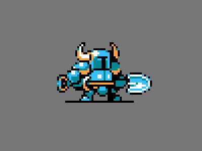 Shovel Knight Resprite 2d art game indie pixel pixelart shovel knight