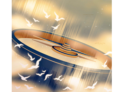 Time time freedom birds light