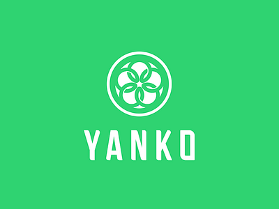 LOGO DESIGN / YANKO FLOWER branding design graphic logo