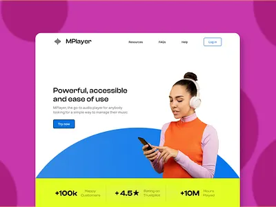SAAS LANDING PAGE DESIGN appdesign cleanui creativedirection figmadesign hero section landing page landing page ui modernui nocode productdesign saas landing page saas website startupdesign techstartup uidesign uiux uxdesign uxstrategy web design webapp