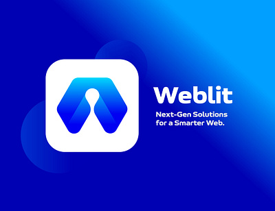 Weblit - W logo, W letter, Web3, UI, AI, Technology, App ai app application branding creative logo gradient logo logo logo design logo designer modern logo software tech technology trendy logo ui w letter logo w logo web3 website