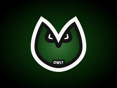 Owly - The Reliable Owl character character design flat design green illustration owl owly