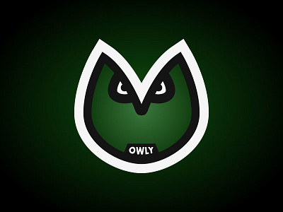 Owly - The Reliable Owl character character design flat design green illustration owl owly