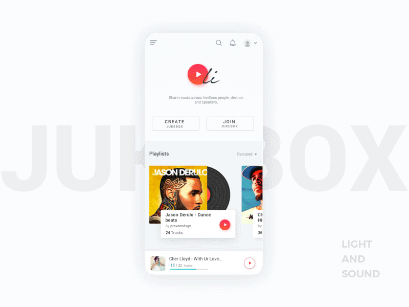 OLI Jukebox community jukebox music app