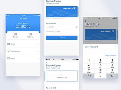 Process Overseas Payments #1 bank interface overseas pay payment process ui