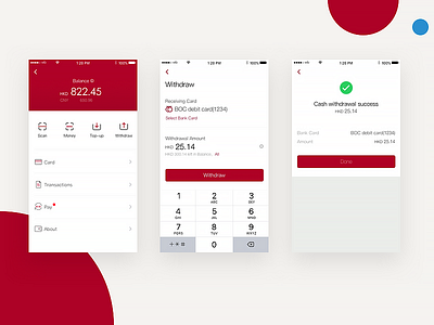 Process Overseas Payments #2 bank overseas pay payment process ui withdraw