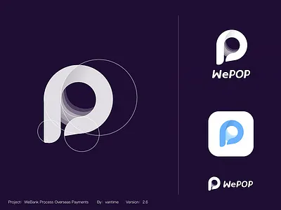 Process Overseas Payments #3 bank icon logo overseas pop