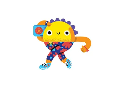 Sun gal character character design color fun illustration summer sun