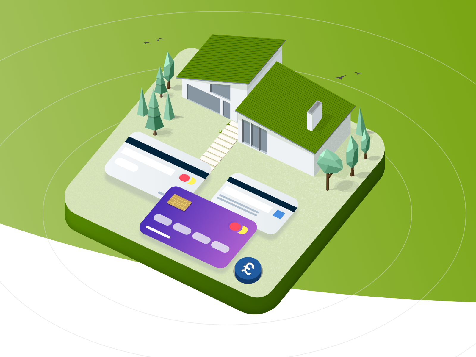 Example of Property management illustration