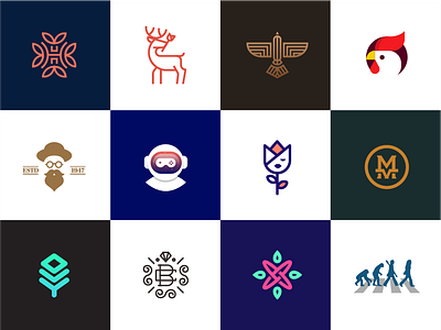 Logos & Marks Vol. 02 animal bird branding identity logo logo collection logofolio logos marks symbols