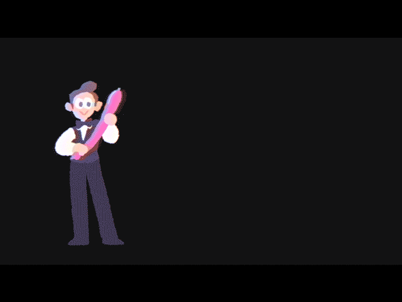 dog 2d 2d animation dog loop