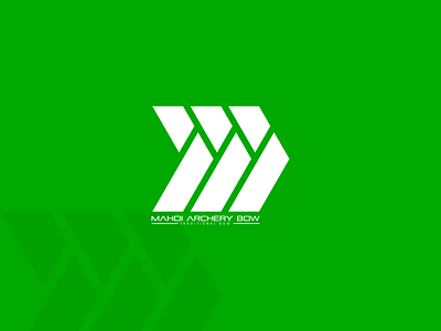 Mahdi Archery Bow Logo Design! abstract alphabet arab arabic archery bow business design green illustration islamic letter logo mahdi muslim shape sport sport logo type vector