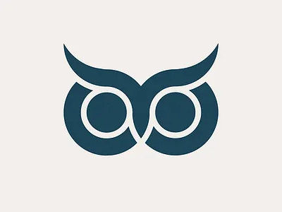 Minimal Owl bird branding icon logo logodesign minimal owl