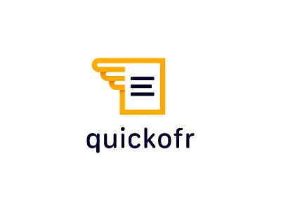 Quickofr design illustration logo logodesign logodesigner startup startup logo