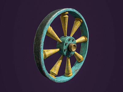 Wheel [work in progress] 3d 3d art 3dsmax art cg cgart modeling render substance painter texturing v ray vray