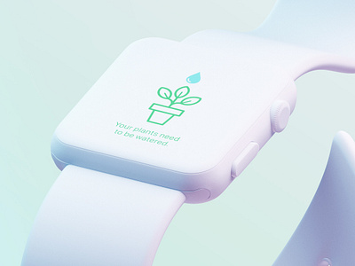 Water Reminder watchOS app apple icon apple watch apple watch mockup design icon mockup ui uidesign uiux ux vector