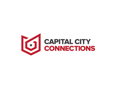 Capital City Connections branding design icon logo vector