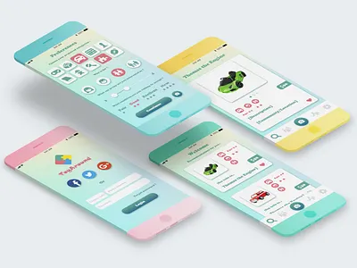 ToyAround app app buy children interface ios iphone mobile portfolio sale toys ui ux ux design
