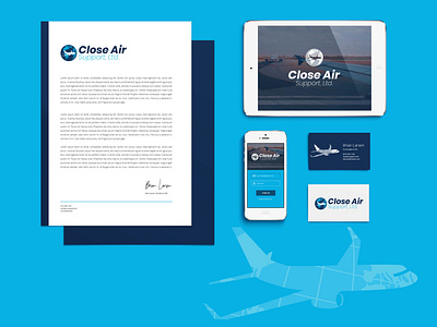 Close Air Support Branding airline brand mockup branding bright graphic design illustration logo logo design logo designer logo discovery mockups plane rebrand rebranding