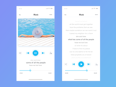 music ui