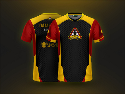 eSports Jersey Design - Dangerous Zippers apparel esports game gaming jersey mascot merchandise sign sports team zip zipper