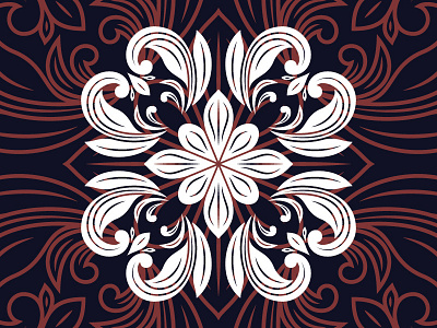 Minangkabau Engraving Pattern #1 engraving illustration indigenous indonesia intricate mandala minangkabau sumatra tribal tribe vector vector729