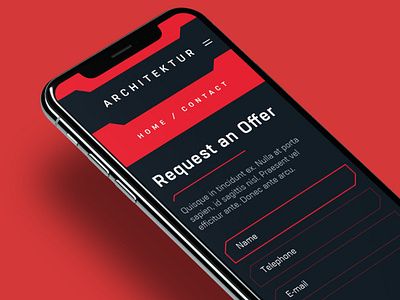 architektur ui/ux design responsive ui uidesign uiux uiuxdesign uix ux uxdesign webdesign website