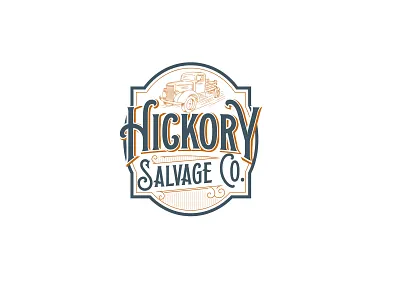 Hickory antique retro salvage truck vintage
