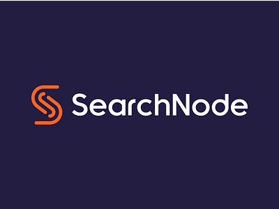 SearchNode / logo design abstract ai artificial intelligence data data analysis data center e commerce ecommerce flexibility identity letter lettermark minimal minimal branding modern node processing s selection technology