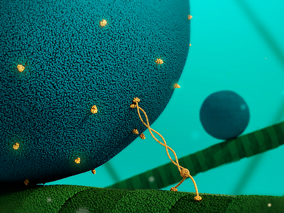 Endorphin molecule 3d antonmoek c4d chemist cinema4d digitalart endorphin generative generativeart illustration mograph molecule photoshop render