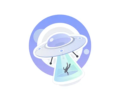 UFO affinity alien illustration isometric rboy rocketboy ufo