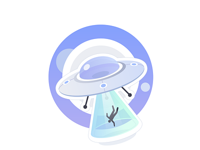 UFO affinity alien illustration isometric rboy rocketboy ufo