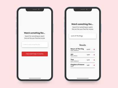 Daily UI #022 (Search) app clean dailui daily 100 design freight sans freight serif minimal red simple ui ui design white