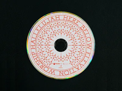 Hallelujah Here Below Disc album album art album artwork album cover album cover design badge branding cd cd artwork cd design cd packaging cd sleeve grids layout lines logo music pattern photo typography