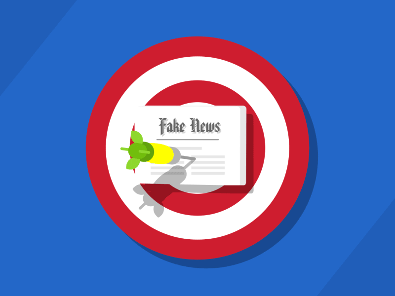 Fake News 2d animation colors darts design fake news fakenews flat gif motion graphic newspaper target