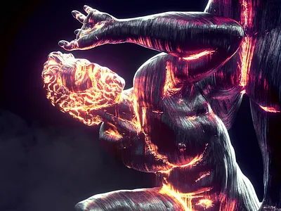 The Rape Of The Sabine 3d art 3ddesign cinema 4d design digital digitalart illustration octane octanerender render sculpt